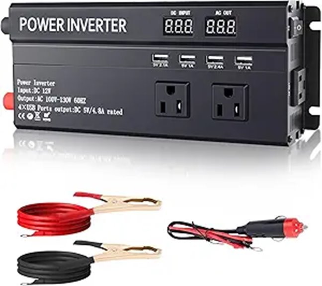 ALSO GO 1200W Car Power Inverter with USB