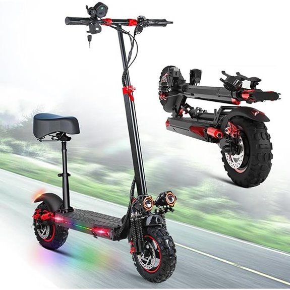 Off-Road Electric Scooter 1200W 34MPH 36 Miles