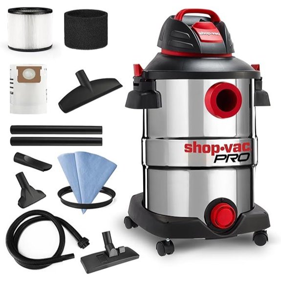 Shop-Vac 12 Gallon Wet/Dry Vacuum with Attachments