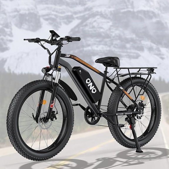 Adult 1500W Fat Tire Electric Mountain Bike