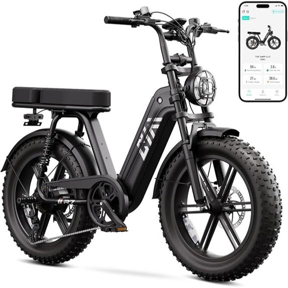 TST Electric Bike for Adults 1500W 60 Miles Range