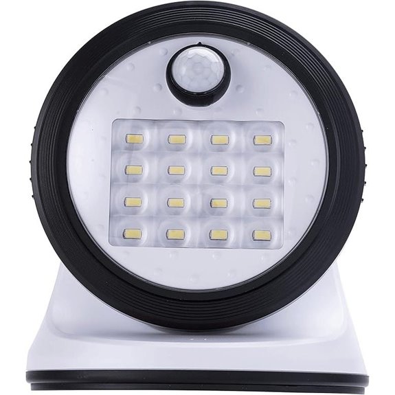 Fulcrum 16-LED Battery Motion Sensor Security Light