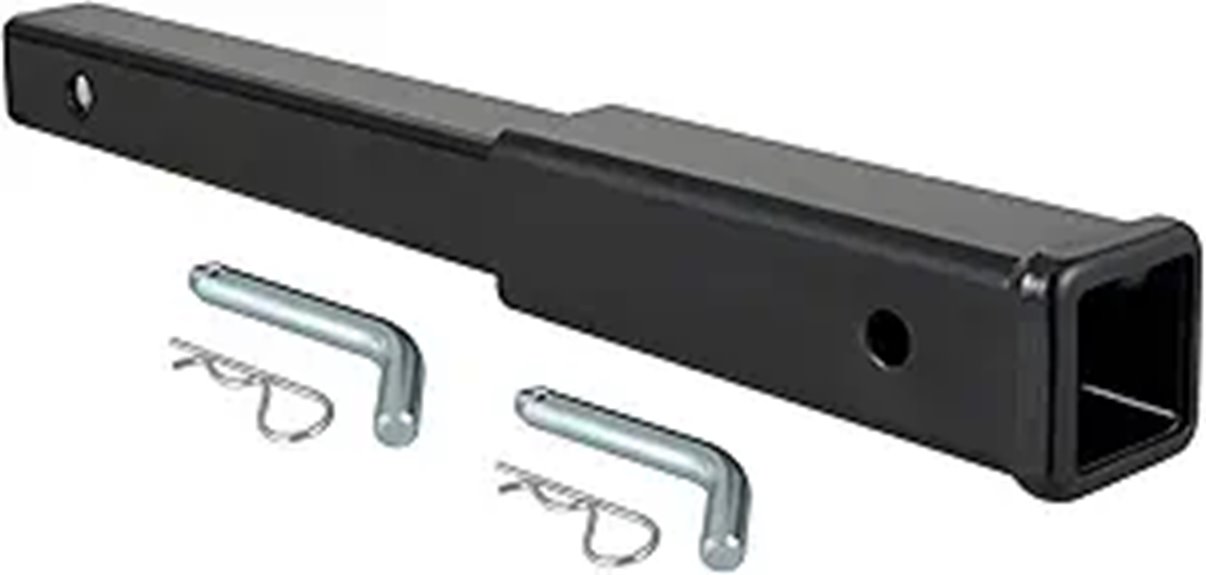18 Hitch Extension for 2-Inch Receiver