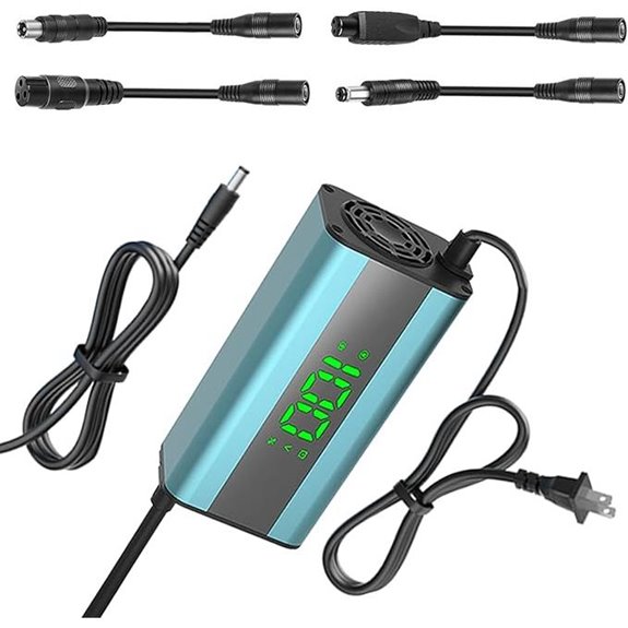 42V 2A Electric Scooter Charger with LED Display