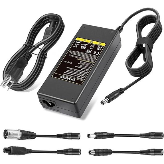 SGS 42V 2A Scooter Charger with Multiple Plugs