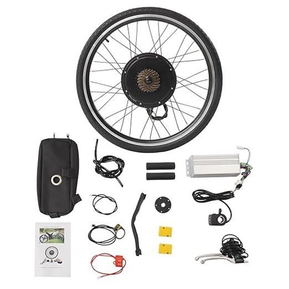 48V 1000W Electric Bike Conversion Kit for 26-Inch Bike