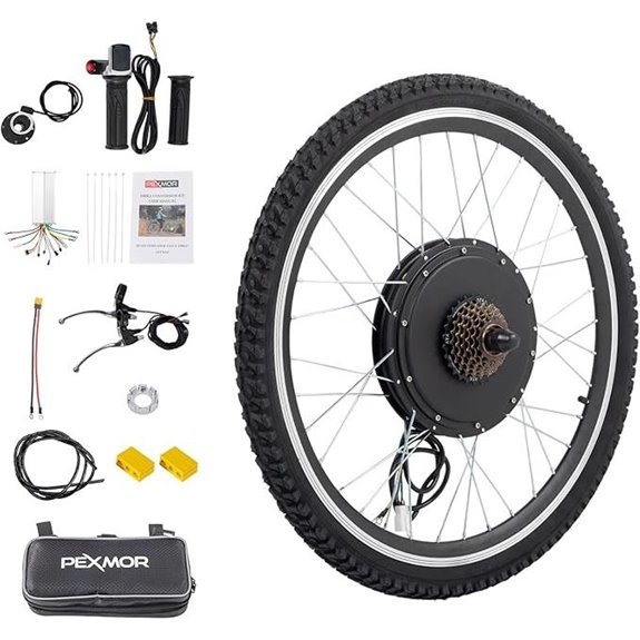 PEXMOR 48V 1000W/1500W Electric Bike Conversion Kit