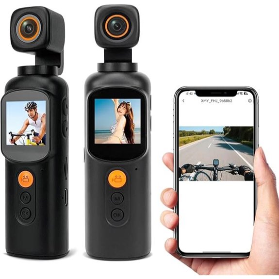 4K Body Camera with WiFi Night Vision 128GB