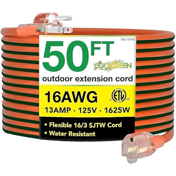 Go Green Power 50-Foot Outdoor Extension Cord