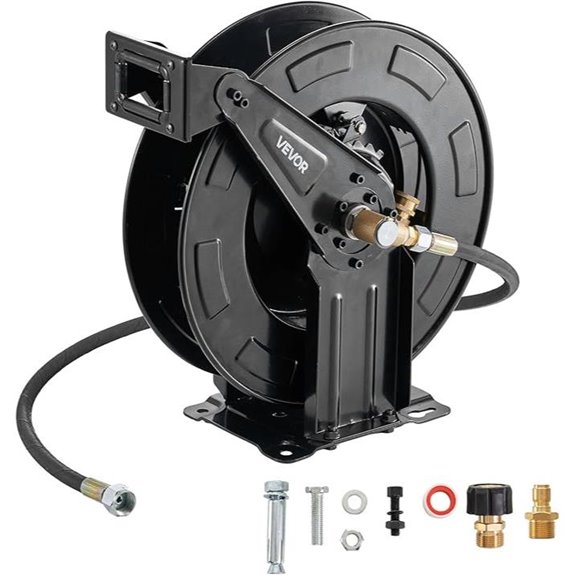 VEVOR 50 ft Pressure Washer Hose Reel