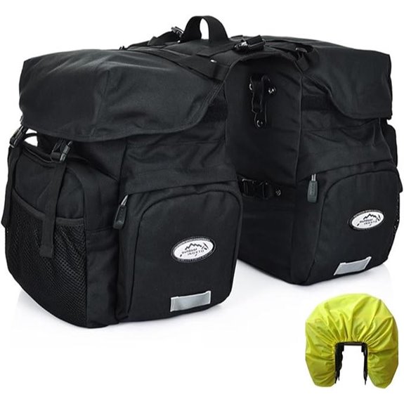 Waterproof 50L Bike Panniers with Rain Cover