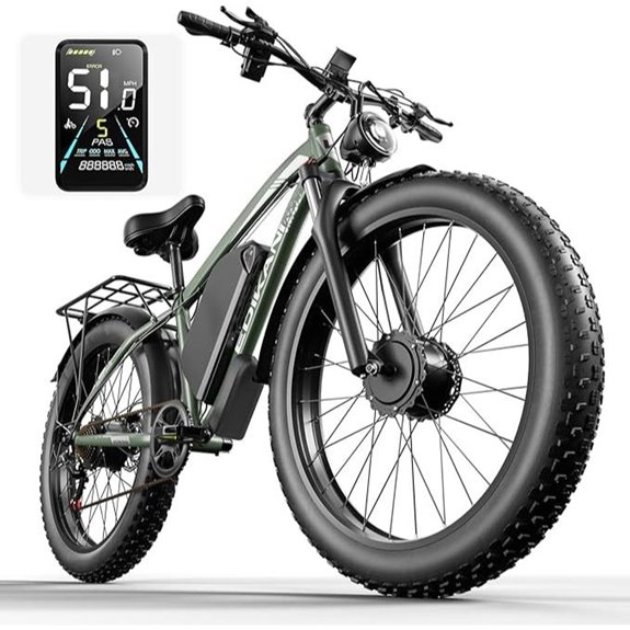 Electric Bike for Adults 52V 5000W Dual Motor
