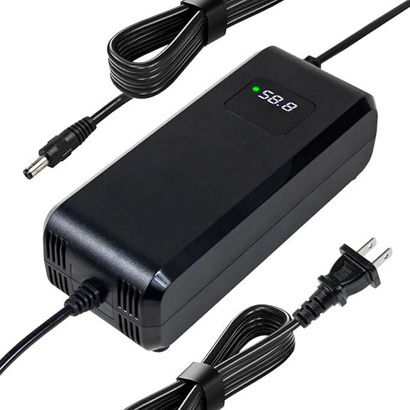 YZPOWER 52V Lithium Battery Charger with Display