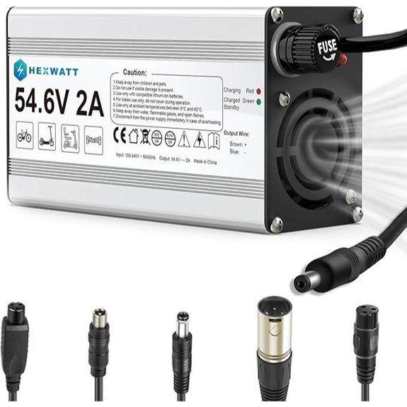 54.6V 2A Lithium-ion Battery Charger for E-Bike