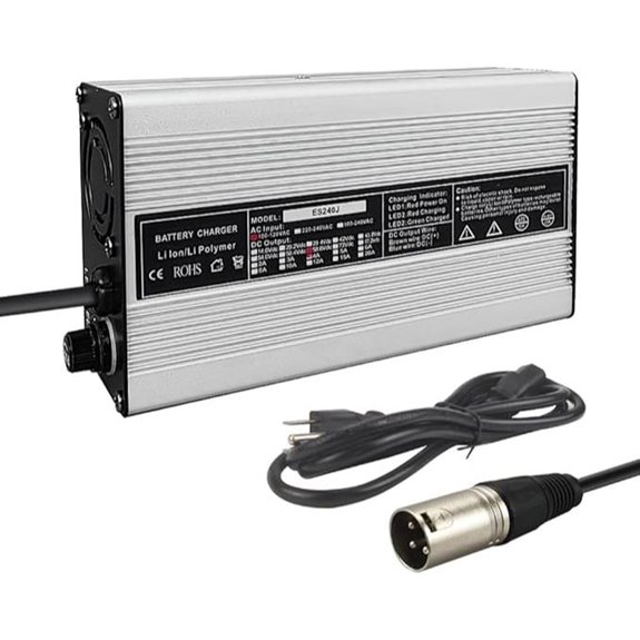 Abakoo 58.8V 4A Battery Charger for Li-ion Batteries