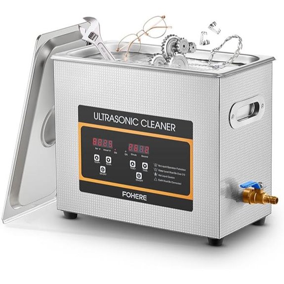 Ultrasonic Cleaner 6.5L with Heater & Timer