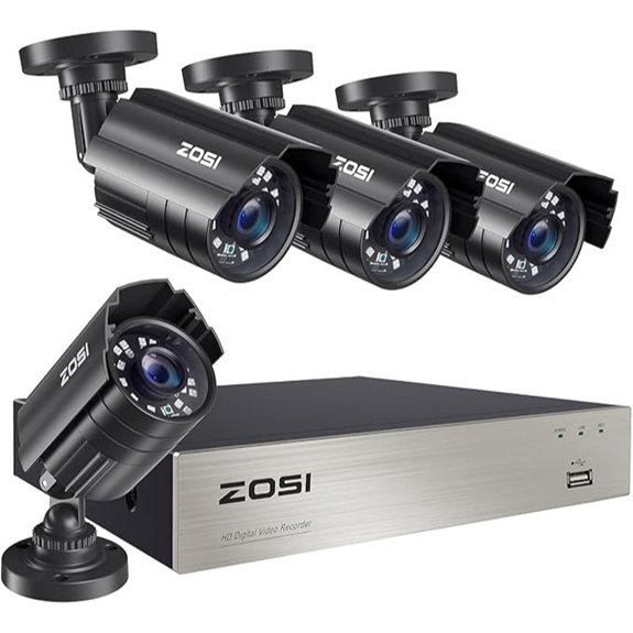 ZOSI 8CH 3K Lite Security Camera System (No HDD)