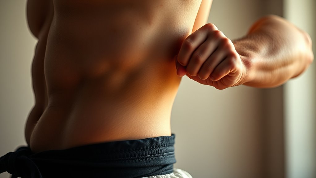 adjust grip and wrist