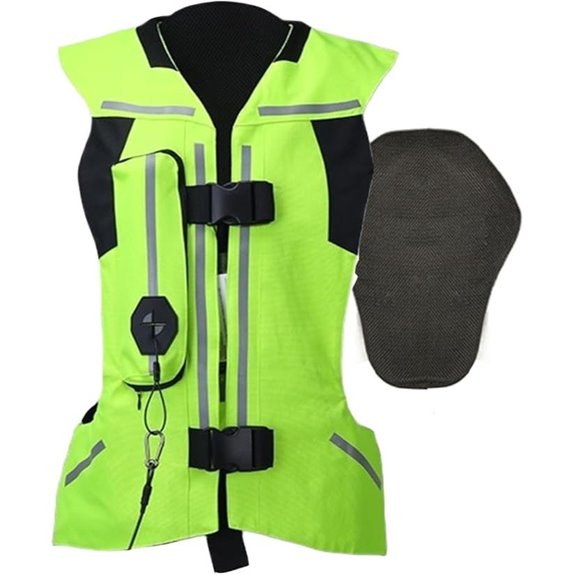 Adult Motorcycle Airbag Vest with Adjustable Fit