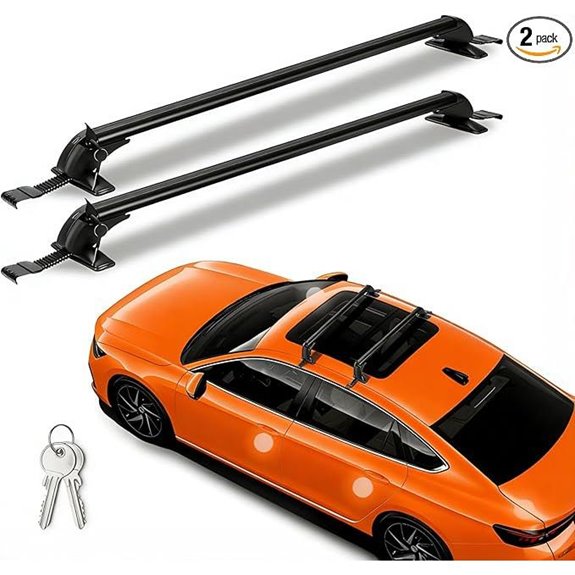 Adjustable Aluminum Car Roof Cross Bars (42.91-44.88)