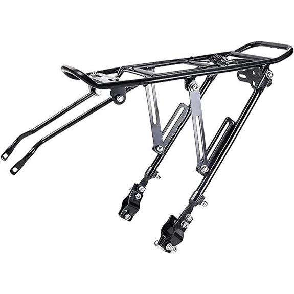 Generies Adjustable Bicycle Cargo Rack and Luggage Carrier
