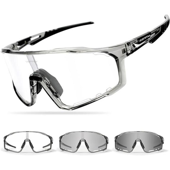 Photochromic Sports Sunglasses for Men Women