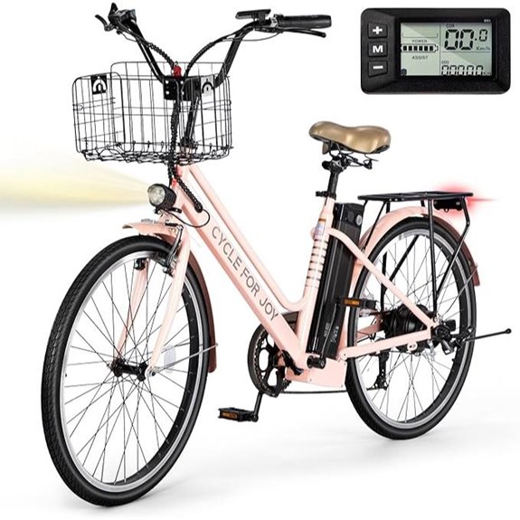 Electric Bike for Adults with Removable Battery