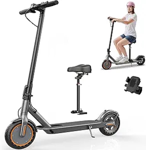 Electric Folding Scooter for Adults with Seat