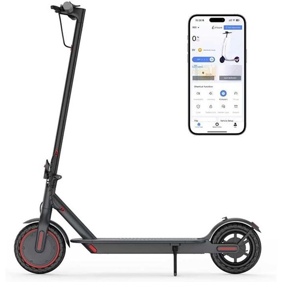 Electric Scooter for Adults with 350W Motor and App