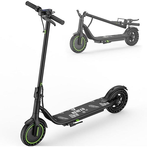 Electric Scooter for Adults with App and Dual Brakes