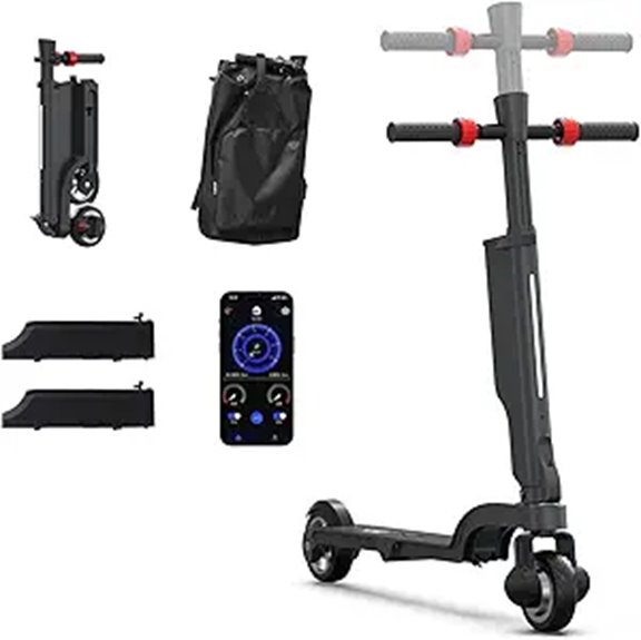 HX Electric Scooter for Adults with Removable Battery
