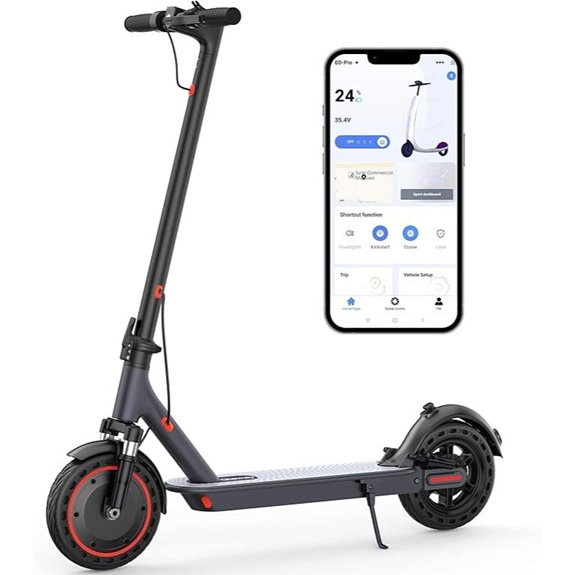 Electric Scooter for Adults with Seat 19-22 MPH
