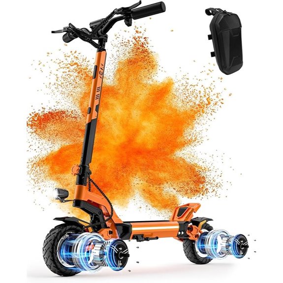 JGH Electric Scooter Adults 800/3200W Folding Speed