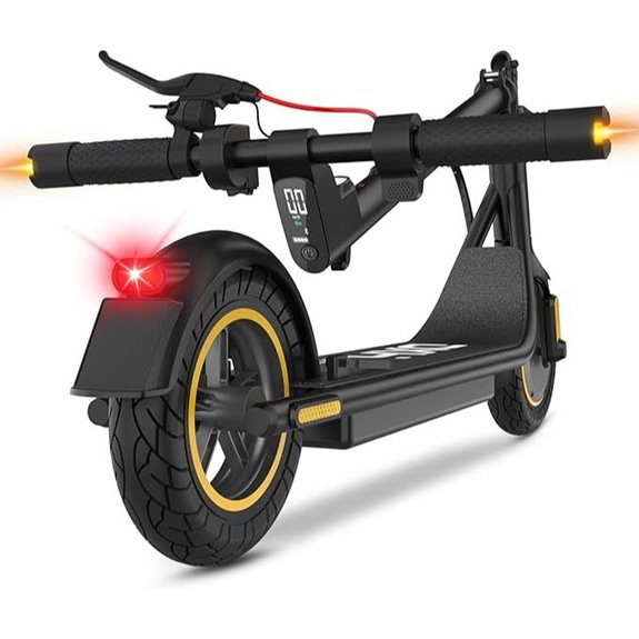 DXH Electric Scooter for Adults 500W Folding App Control