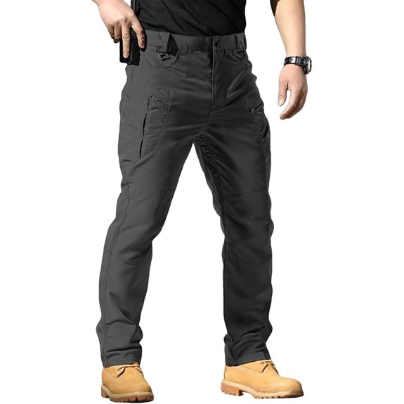 Men's Waterproof Ripstop Cargo Tactical Pants