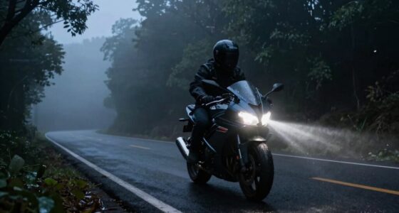 aim lights downward properly