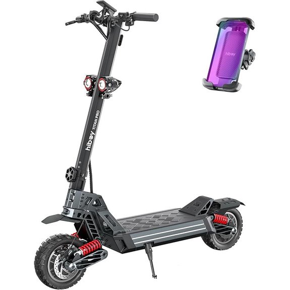 Hiboy Titan Electric Scooter with All-Terrain Tires