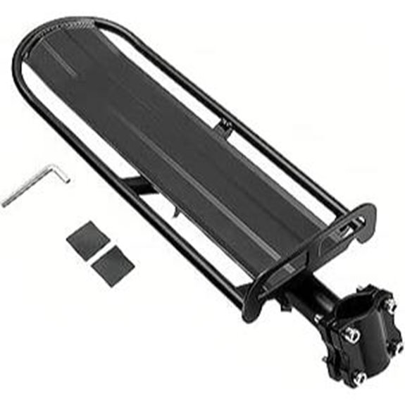 ThreeH Aluminum Bike Cargo Rack with Pannier Holder