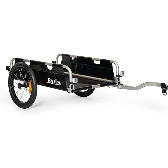 Burley Flatbed™ Aluminum Utility Cargo Bike Trailer