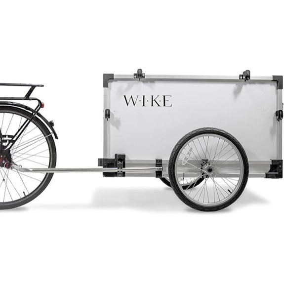 WIKE Aluminum Cargo Bike Trailer with Tool Holders