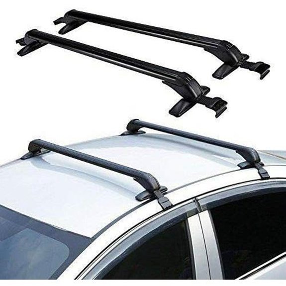Aluminum Roof Rack Crossbars for Cars (2 Pack)
