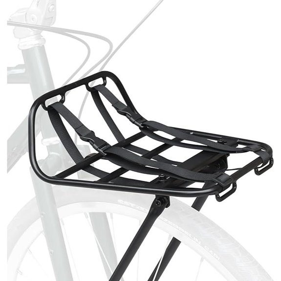 aluminum front bike rack
