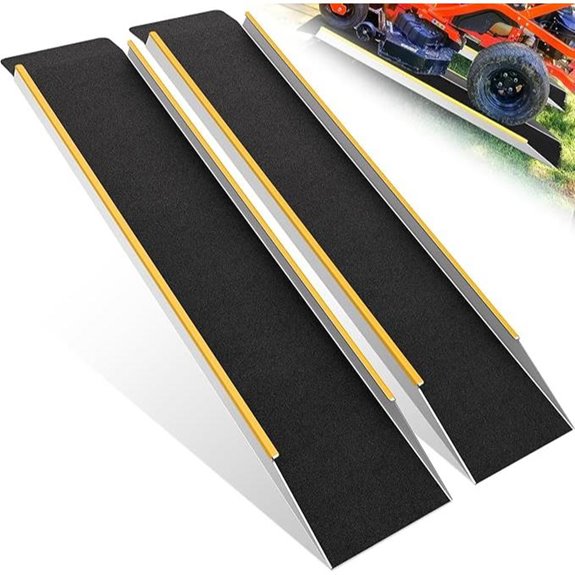 VNN 48 Aluminum Shed Ramps (2-Pack)