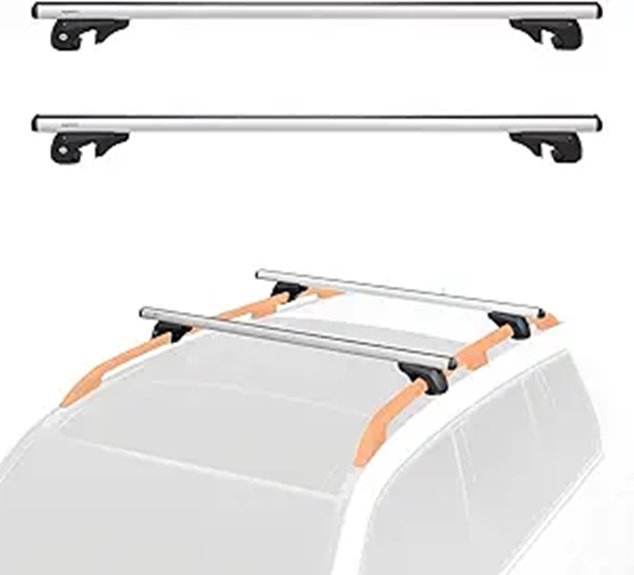 Amazon Basics Cross Rail Roof Rack Pack of 2