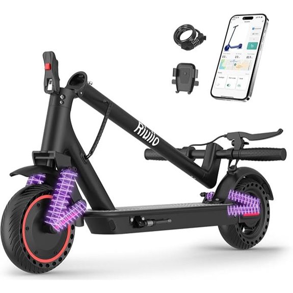 app controlled adult scooter