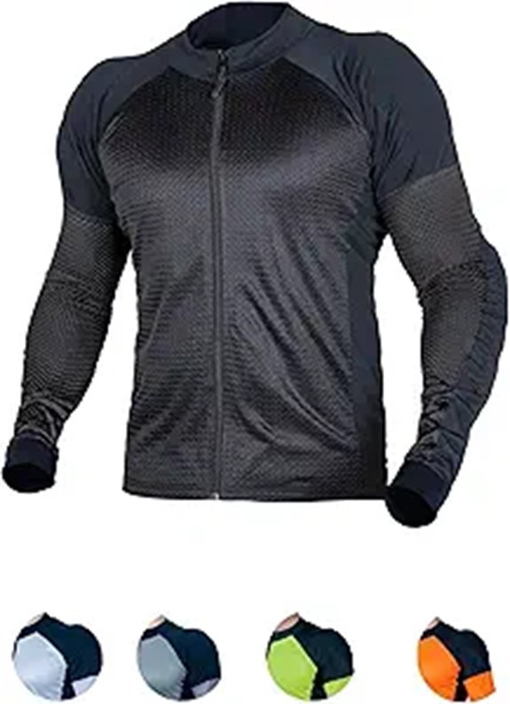 Wicked Mesh Armored Motorcycle Shirt for Men & WoMen