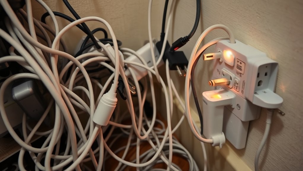 avoid daisy chaining extension cords