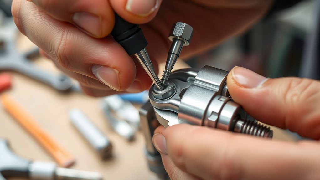 avoid over tightening joints