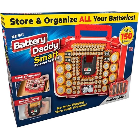 Battery Daddy Smart Battery Organizer & Tester