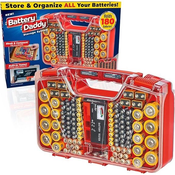 Battery Daddy Battery Storage & Organizer Case